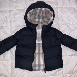 Burberry baby puffer down coat 12 months